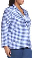 Thumbnail for your product : Foxcroft Gingham Blazer