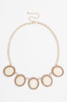 Thumbnail for your product : BP Textured Crystal Statement Necklace (Juniors)
