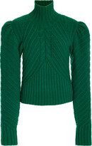 Cashmere-Blend Mock-Neck Sweater 