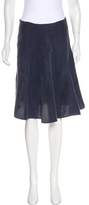 Thumbnail for your product : Marni Silk Knee-Length Skirt