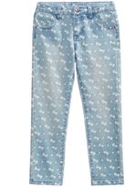 Thumbnail for your product : Hello Kitty Bow-Print Denim Pants, Little Girls (4-6X)