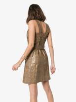 Thumbnail for your product : Nanushka Lorena snake print faux leather dress