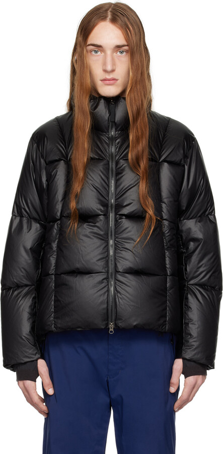 Goldwin 0 Black Three-Dimensional Down Jacket - ShopStyle