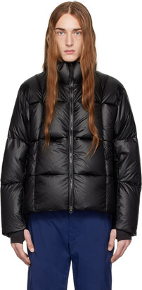 Goldwin 0 Black Three-Dimensional Down Jacket - ShopStyle
