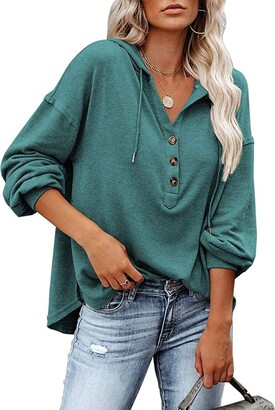 GOLDPKF Women Tie Dye Crewneck Pullover Sweatshirt Casual Color Block Loose Long Sleeve Tops 
