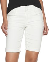 women's lee avery comfort waist cargo bermuda shorts