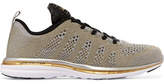 Thumbnail for your product : APL Athletic Propulsion Labs Techloom Pro Metallic Mesh Sneakers - Gold