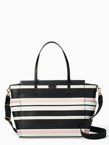 Thumbnail for your product : Kate Spade Grove street classic stripe kaylie baby bag