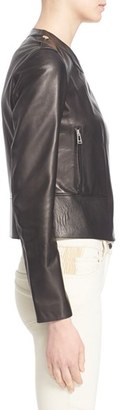 Belstaff Women's 'Whyte' Nappa Leather Moto Jacket