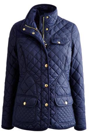 Joules Calverley Womens Premium Quilted Jacket - Marine Navy - ShopStyle
