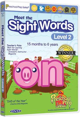 Preschool Prep Company Meet the Sight Words DVD - Level 2