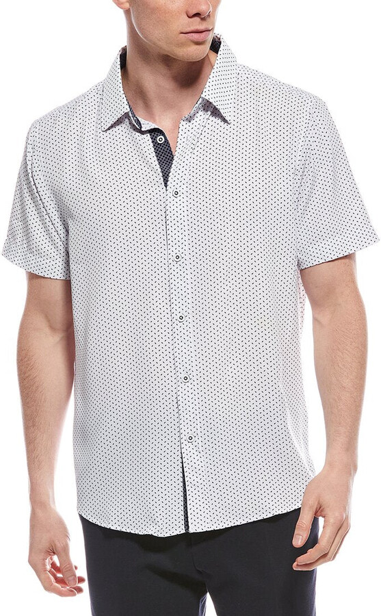 Report Collection Geo Print Shirt