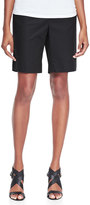 Thumbnail for your product : Lafayette 148 New York Metro Stretch Four-Pocket Bermuda Shorts, Black