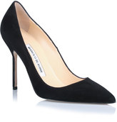 Thumbnail for your product : Manolo Blahnik BB105 black suede pump