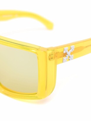 Off-White Alps oversize sunglasses