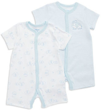 Little Me Two-Pack Short Coveralls