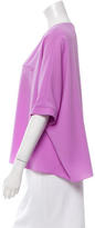 Thumbnail for your product : Tibi Oversize Scoop Neck Top