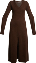Thumbnail for your product : Palmer Harding Knit Split-Sleeve Midi Dress w/ Slit