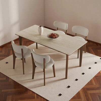 Orren Ellis Modern minimalist dining table