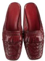 Thumbnail for your product : Sesto Meucci Woven Leather Mules