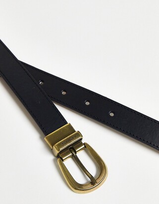 Levi's reversible belt in leopard print