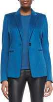 Thumbnail for your product : Lafayette 148 New York Stelly One-Button Blazer, Peacock