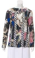 Thumbnail for your product : Thakoon Lace-Paneled Floral Print Top