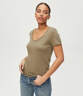 Thumbnail for your product : Michael Stars Jade Rolled Edge Tee
