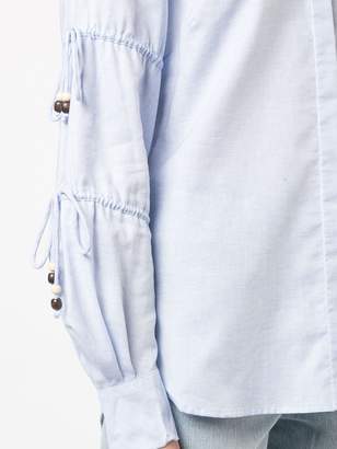 Jonathan Simkhai string detail shirt