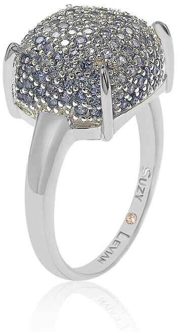 Suzy Levian Silver Cz Ring
