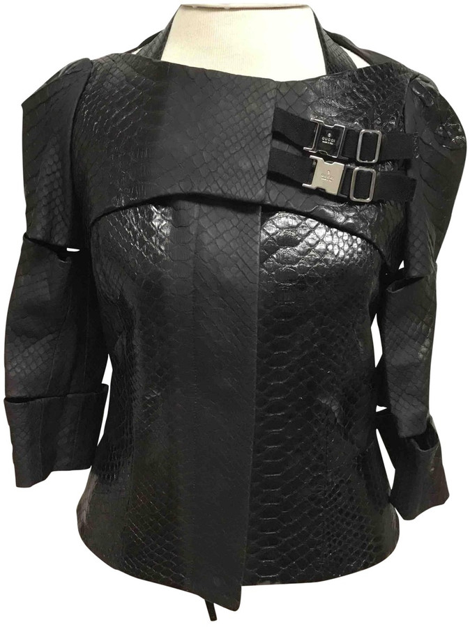 gucci python jacket