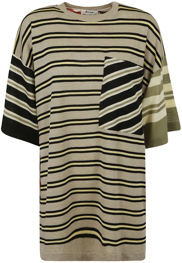 acne studios striped t shirt