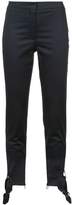 Nina Ricci tapered ankle tie trousers 