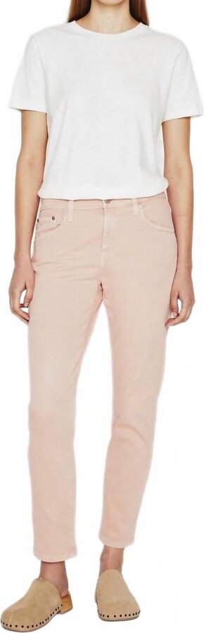 AG Jeans Ex-Boyfriend Denim Slim Jean In 5 Years Sulfur Rose Cloud