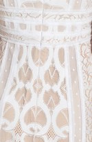 Thumbnail for your product : BCBGMAXAZRIA 'Kelley' Paneled Lace Fit & Flare Dress