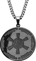 Thumbnail for your product : Fine Jewelry Imperial Crest Mens Stainless Steel and Black IP Pendant Necklace