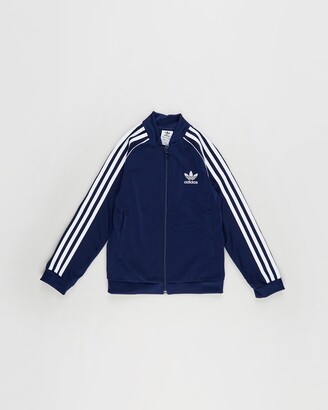 adidas Boy's Blue Jackets - Adicolor SST Track Jacket - Teens - Size 7-8YRS at The Iconic