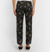 Thumbnail for your product : Off-White Floral-Jacquard Trousers