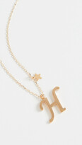 Thumbnail for your product : Shashi Letter Pendant with Star Charm