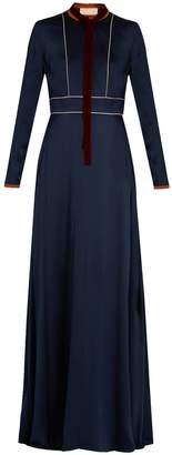 Roksanda Mirza long-sleeved satin dress