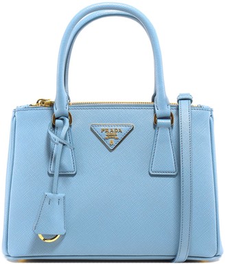 blue prada purse