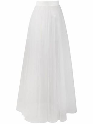 White Tulle Skirt - ShopStyle