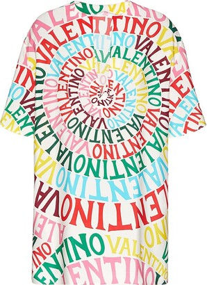 Valentino Garavani Loop Crepe De Chine Dress - ShopStyle