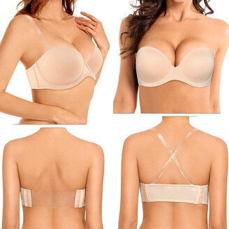 Clear Strap Bra, Shop The Largest Collection