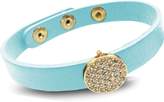 Thumbnail for your product : Luna Women's Round Leather Cub Bracelet - White/Gold