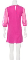 Thumbnail for your product : Tibi Ruffle-Accented Silk Tunic