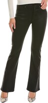 Thumbnail for your product : Hudson Barbara Noir Coated High-Rise Bootcut Jean