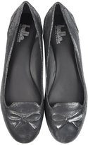 Thumbnail for your product : Sigerson Morrison Belle - Ariana Metallic Leather Ballerina Flat