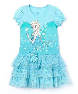Children's Apparel Network Frozen Aqua 'Let it Go' Dress - Toddler