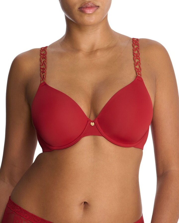 Natori Pure Luxe Custom Coverage Contour Underwire Bra